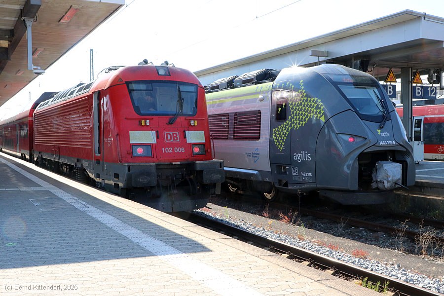 Deutsche Bahn - 102 006
/ Bild: db102006_bk2506280303.jpg Deutsche Bahn - 102 006
/ Bild: db102006_bk2506280303.jpg