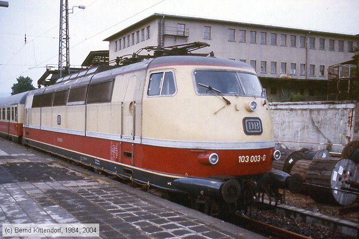 Deutsche Bundesbahn - 103003-0
/ Bild: db1030030_ds086716.jpg