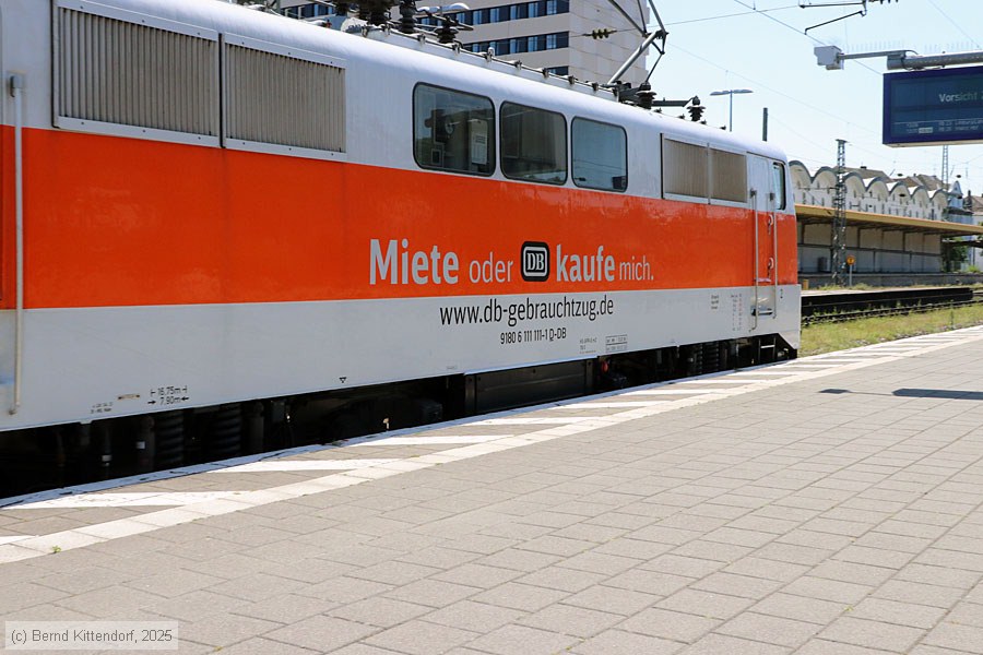 Deutsche Bahn - 111111-1
/ Bild: db1111111_bk2507030131.jpg