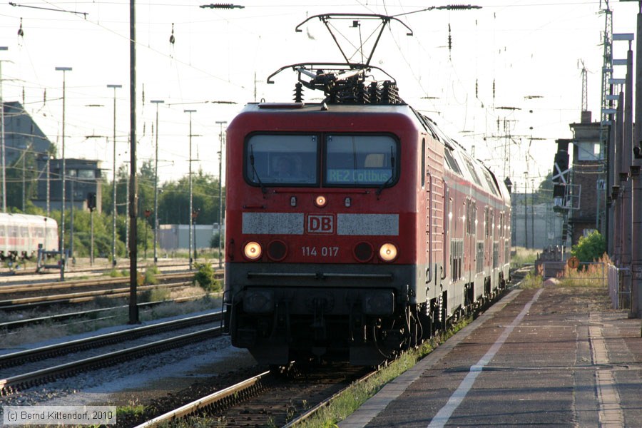 Deutsche Bahn - 114 017
/ Bild: db114017_bk1006160404.jpg