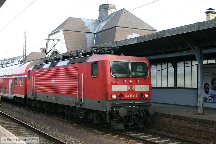 Deutsche Bahn - 143184-0
/ Bild: db1431840_e0010945.jpg