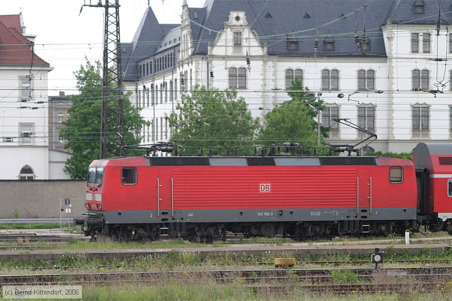 Deutsche Bahn - 143192-3
/ Bild: db1431923_bk0605140278.jpg Deutsche Bahn - 143192-3
/ Bild: db1431923_bk0605140278.jpg