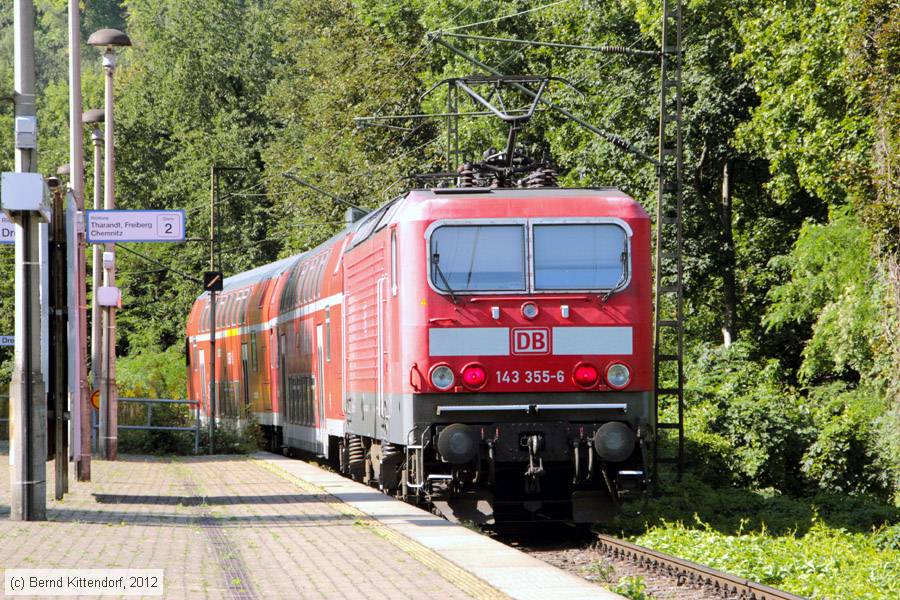 Deutsche Bahn - 143355-6
/ Bild: db1433556_bk1208180011.jpg Deutsche Bahn - 143355-6
/ Bild: db1433556_bk1208180011.jpg