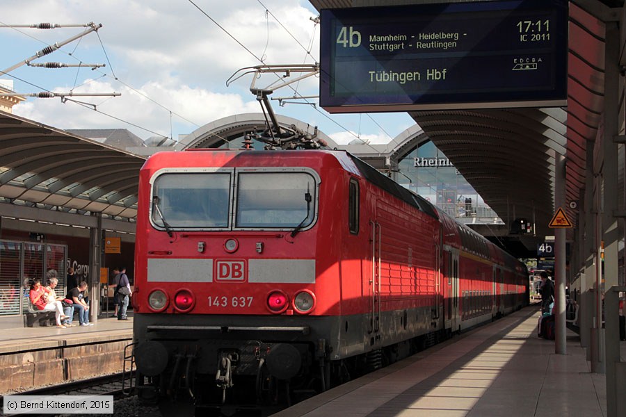 Deutsche Bahn - 143 637
/ Bild: db143637_bk1506030084.jpg