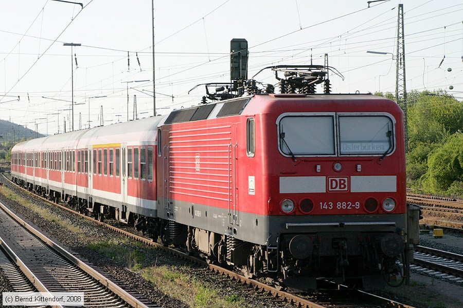 Deutsche Bahn - 143882-9
/ Bild: db1438829_bk0805110387.jpg