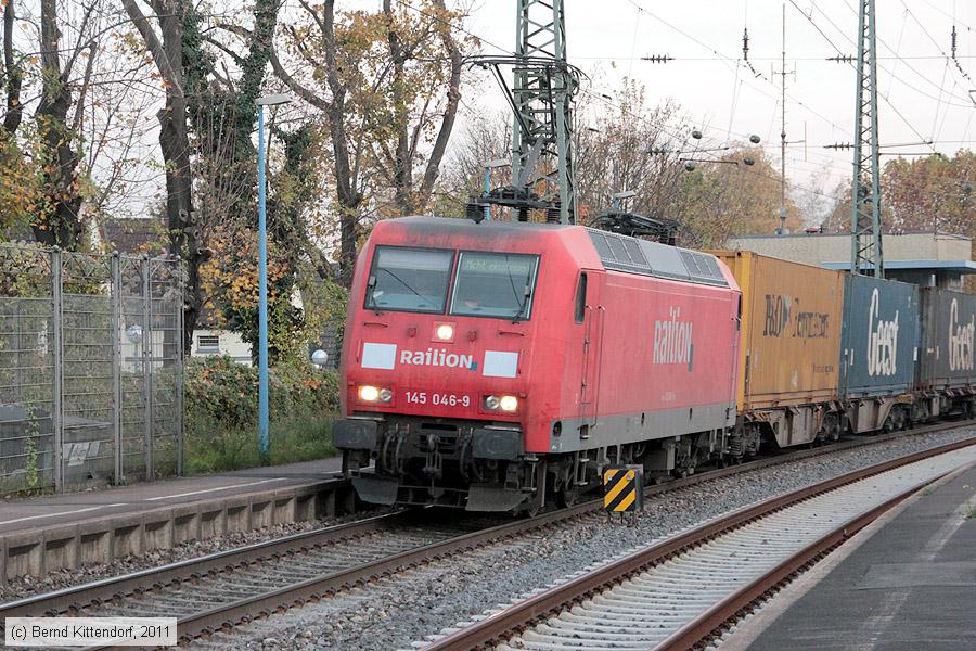 Deutsche Bahn - 145046-9
/ Bild: db1450469_bk1111050131.jpg Deutsche Bahn - 145046-9
/ Bild: db1450469_bk1111050131.jpg