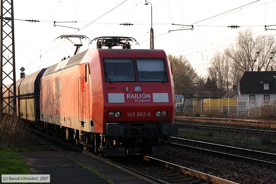 Deutsche Bahn - 145062-6
/ Bild: db1450626_bk0703260048.jpg