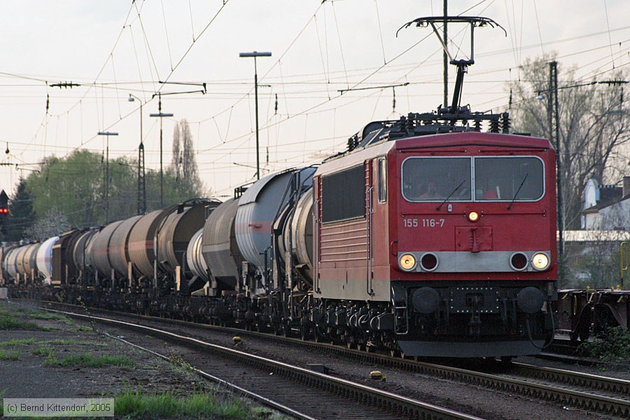 Deutsche Bahn - 155116-7
/ Bild: db1551167_e0016055.jpg