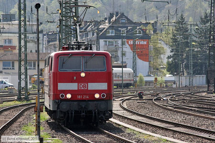 Deutsche Bahn - 181 214
/ Bild: db181214_bk1104070112.jpg