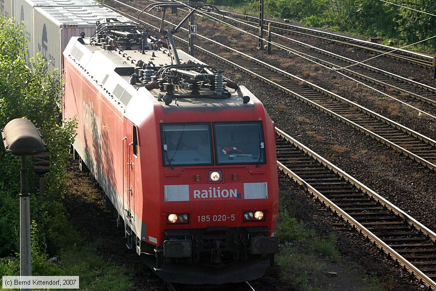 Deutsche Bahn - 185020-5
/ Bild: db1850205_bk0706050002.jpg
