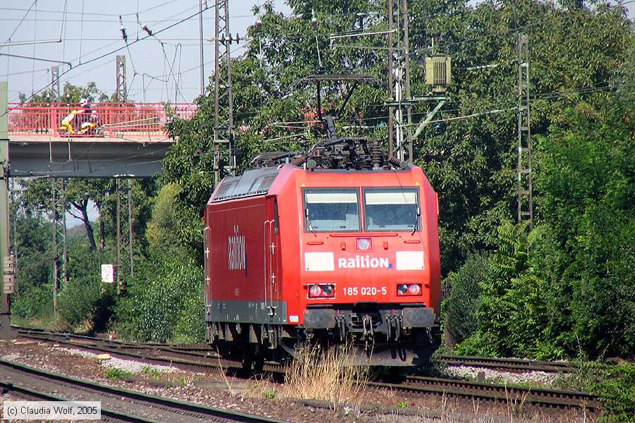 Deutsche Bahn - 185020-5
/ Bild: db1850205_cw016889.jpg