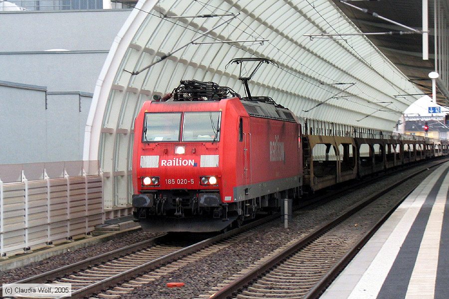 Deutsche Bahn - 185020-5
/ Bild: db1850205_cw018357.jpg