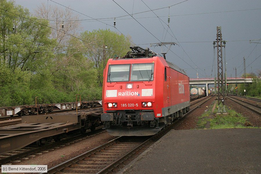 Deutsche Bahn - 185020-5
/ Bild: db1850205_e0016305.jpg