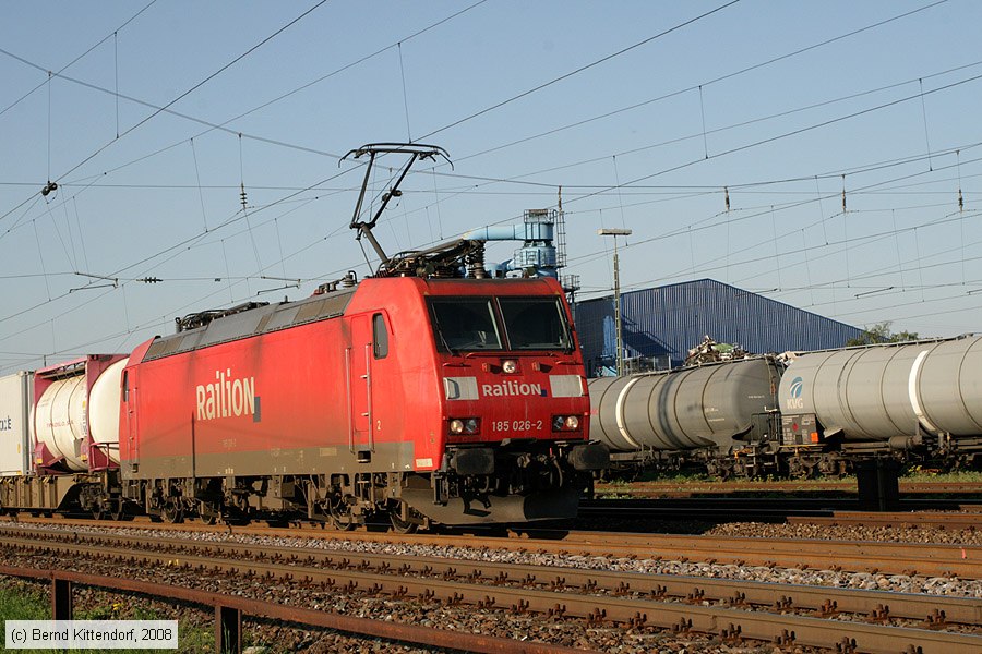 Deutsche Bahn - 185026-2
/ Bild: db1850262_bk0805080038.jpg