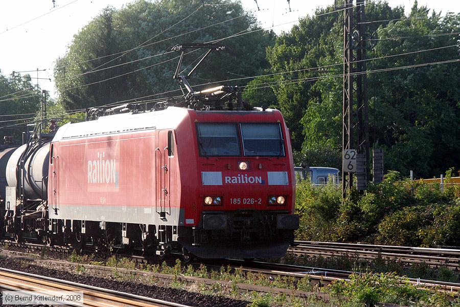 Deutsche Bahn - 185026-2
/ Bild: db1850262_bk0807100052.jpg