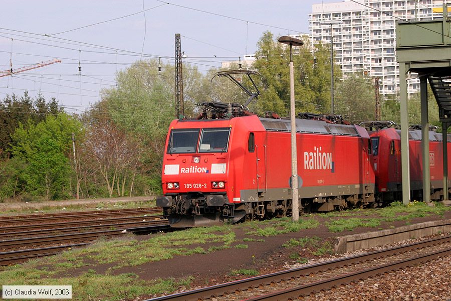 Deutsche Bahn - 185026-2
/ Bild: db1850262_cw0605030046.jpg