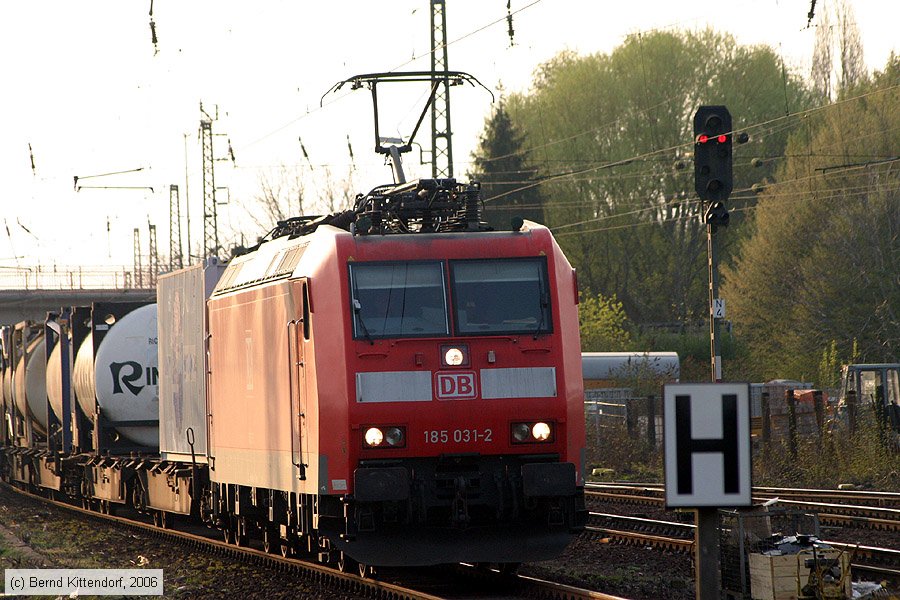 Deutsche Bahn - 185031-2
/ Bild: db1850312_bk0604200040.jpg