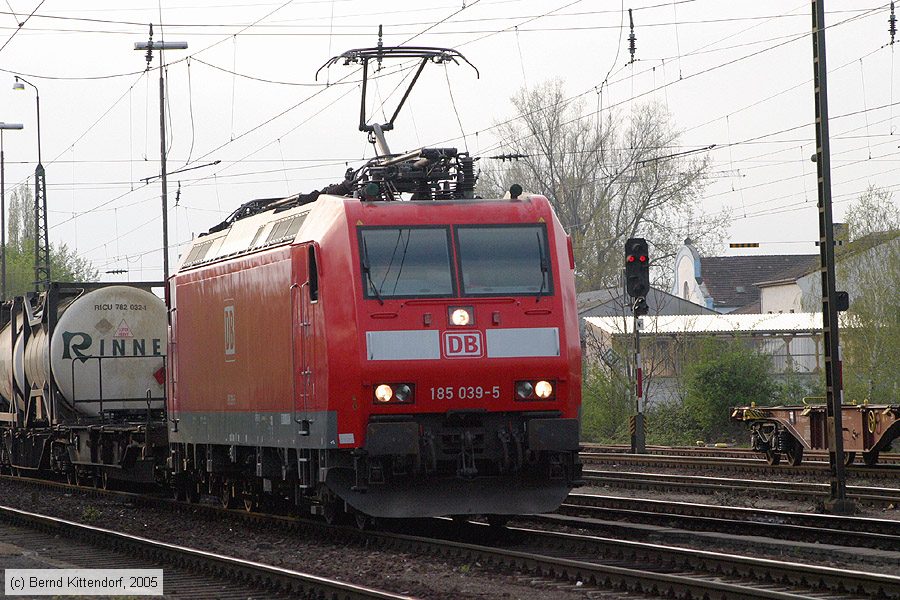 Deutsche Bahn - 185039-5
/ Bild: db1850395_e0016258.jpg