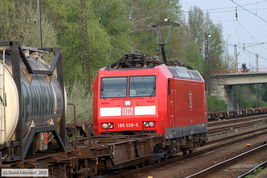 Deutsche Bahn - 185039-5
/ Bild: db1850395_e0016259.jpg