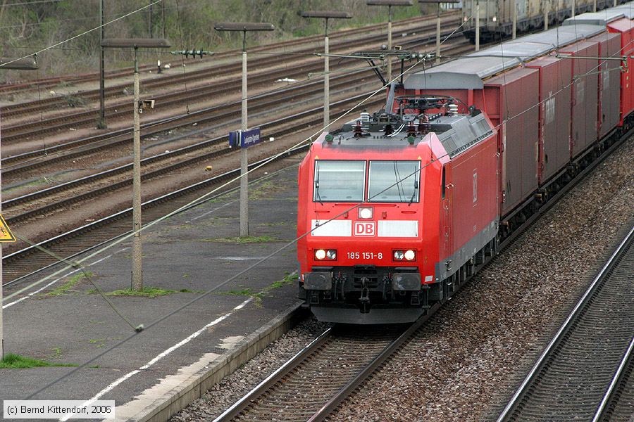 Deutsche Bahn - 185151-8
/ Bild: db1851518_bk0604110014.jpg Deutsche Bahn - 185151-8
/ Bild: db1851518_bk0604110014.jpg