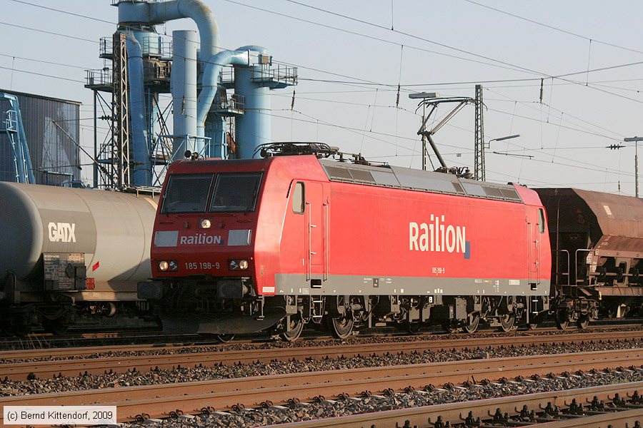 Deutsche Bahn - 185198-9
/ Bild: db1851989_bk0904090055.jpg Deutsche Bahn - 185198-9
/ Bild: db1851989_bk0904090055.jpg