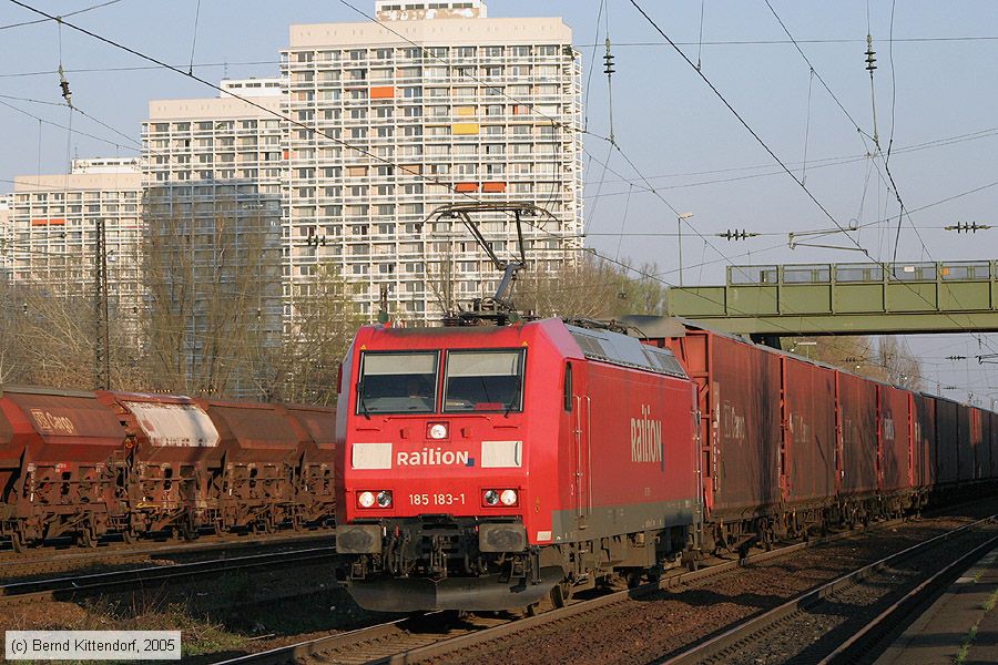Deutsche Bahn - 185183-1
/ Bild: db1851831_e0015781.jpg Deutsche Bahn - 185183-1
/ Bild: db1851831_e0015781.jpg