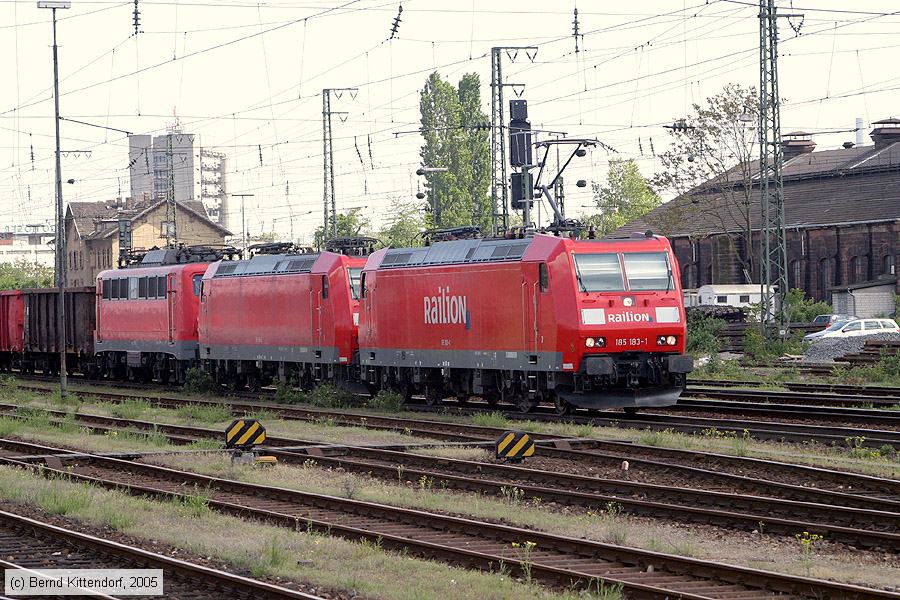 Deutsche Bahn - 185183-1
/ Bild: db1851831_e0018344.jpg Deutsche Bahn - 185183-1
/ Bild: db1851831_e0018344.jpg