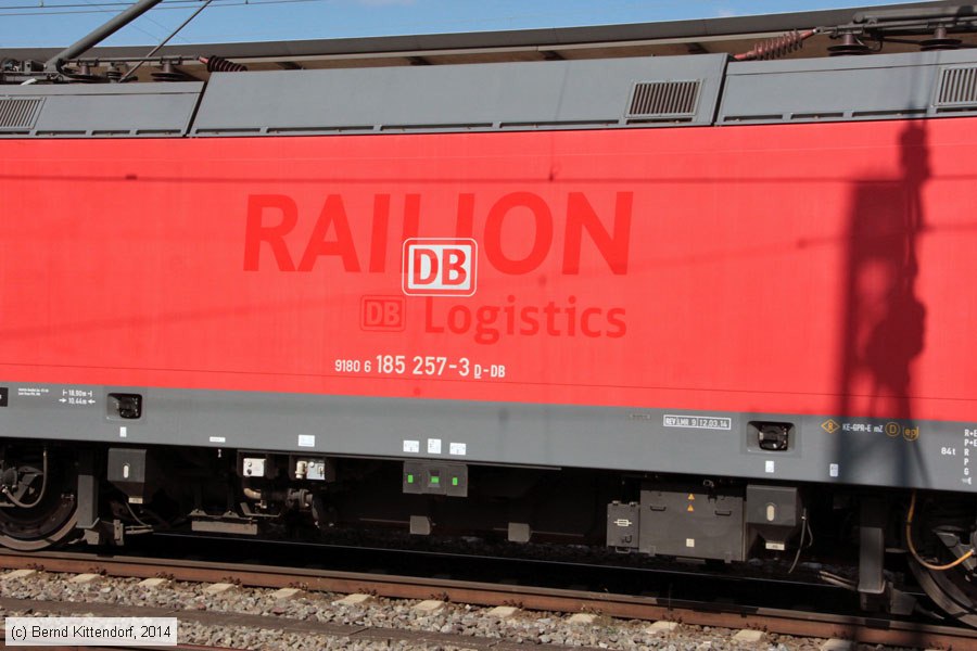 Deutsche Bahn - 185257-3
/ Bild: db1852573_bk1409030136.jpg