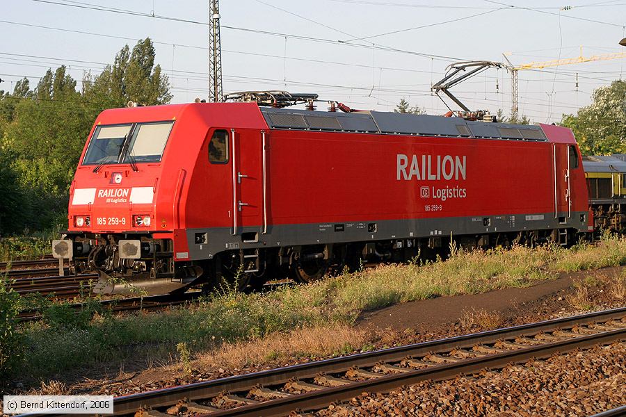 Deutsche Bahn - 185259-9
/ Bild: db1852599_bk0607140030.jpg