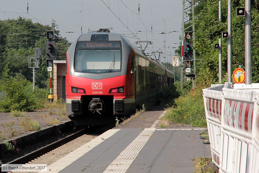 Deutsche Bahn - 1428 509
/ Bild: db1428509_bk1706200035.jpg Deutsche Bahn - 1428 509
/ Bild: db1428509_bk1706200035.jpg