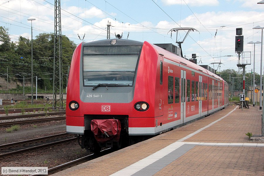 Deutsche Bahn - 426540-1
/ Bild: db4265401_bk1306060009.jpg Deutsche Bahn - 426540-1
/ Bild: db4265401_bk1306060009.jpg