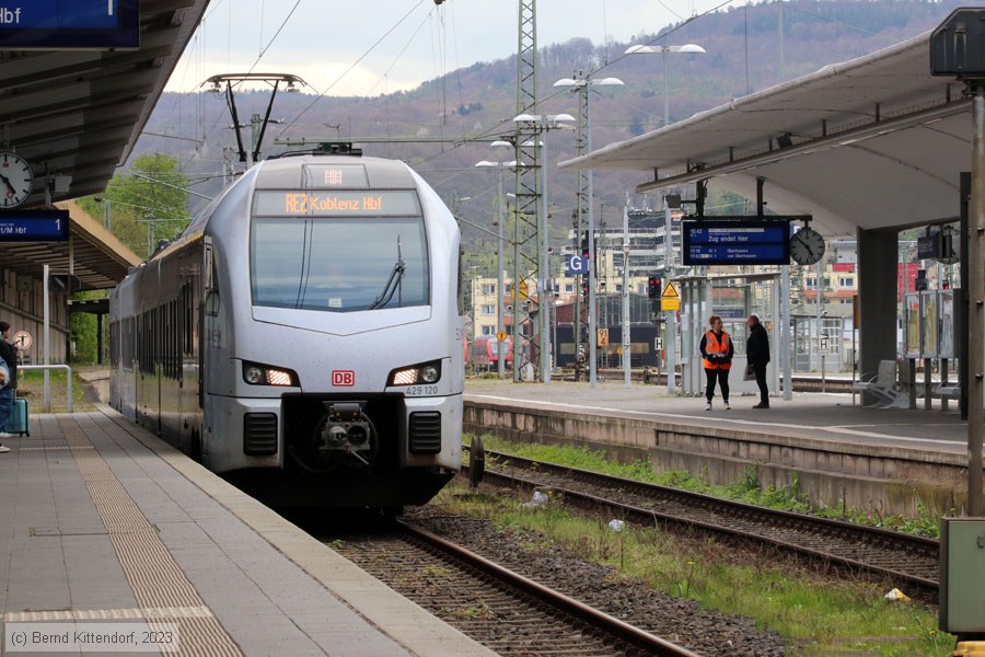 Deutsche Bahn - 429 120
/ Bild: db429120_bk2304170138.jpg