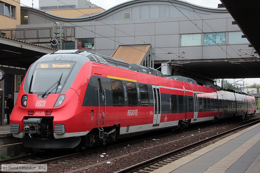 Deutsche Bahn - 442 316
/ Bild: db442316_bk1210150079.jpg