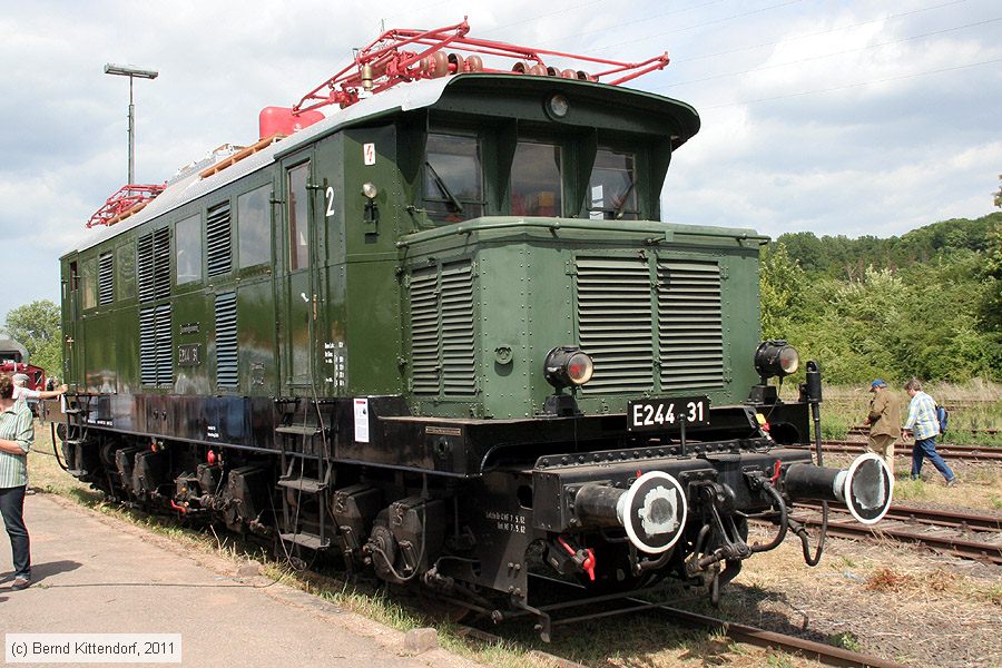 Historische E-Lok - E 244 31
/ Bild: dbe24431_bk1105280197.jpg