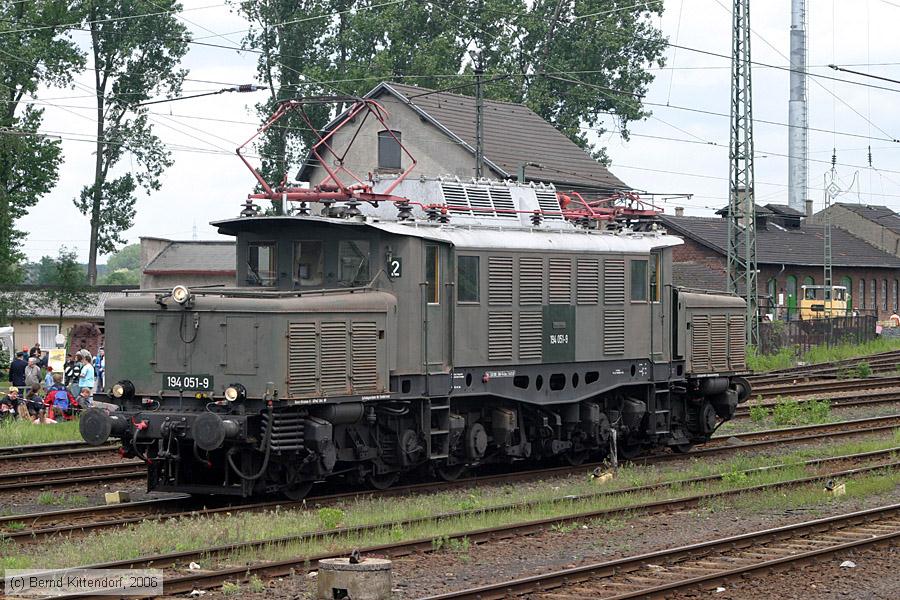 Historische E-Lok - 194051-9
/ Bild: db1940519_bk0605280181.jpg