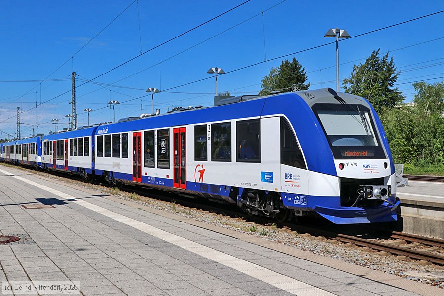 Bayerische Regiobahn - VT 478
/ Bild: brbvt478_bk2008200159.jpg Bayerische Regiobahn - VT 478
/ Bild: brbvt478_bk2008200159.jpg