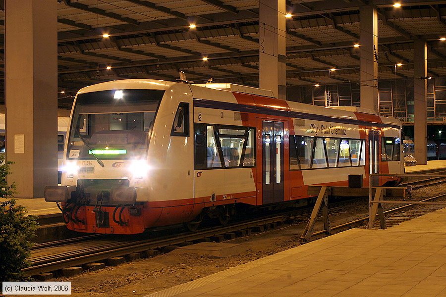 City-Bahn Chemnitz - VT 514
/ Bild: chemnitzcitybahnvt514_cw0605130222.jpg