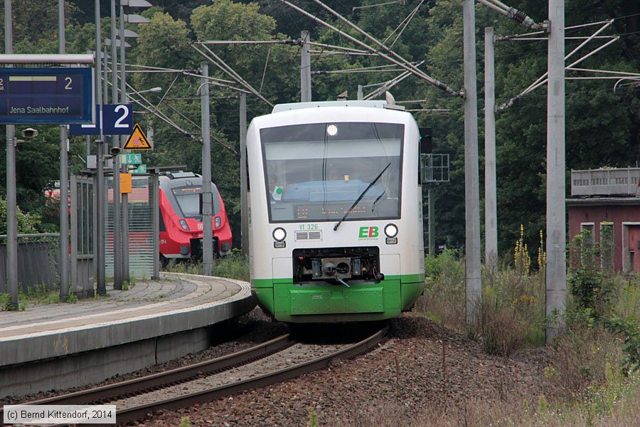 Erfurter Bahn - VT 326
/ Bild: eibvt326_bk1407290030.jpg Erfurter Bahn - VT 326
/ Bild: eibvt326_bk1407290030.jpg