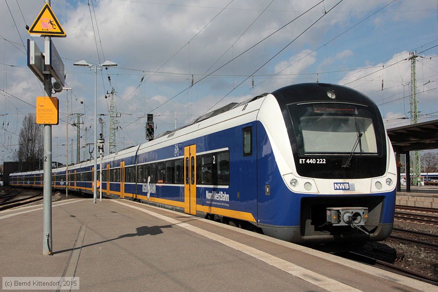 NordWestBahn - ET 440 222
/ Bild: nwb440222_bk1503280057.jpg