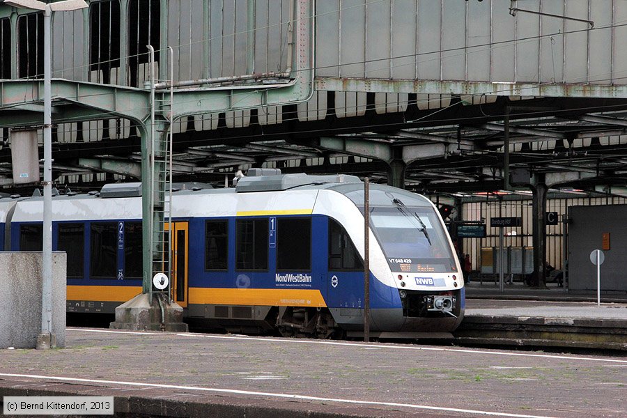 NordWestBahn - VT 648 420
/ Bild: nordwestbahn648420_bk1309010097.jpg NordWestBahn - VT 648 420
/ Bild: nordwestbahn648420_bk1309010097.jpg