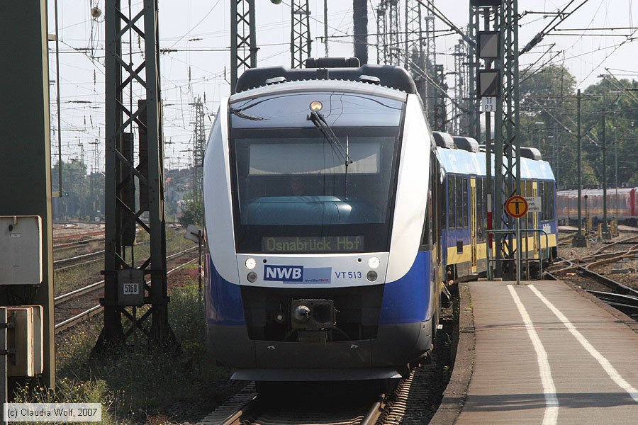 NordWestBahn - VT 513
/ Bild: nordwestbahnvt513_cw0708250099.jpg NordWestBahn - VT 513
/ Bild: nordwestbahnvt513_cw0708250099.jpg