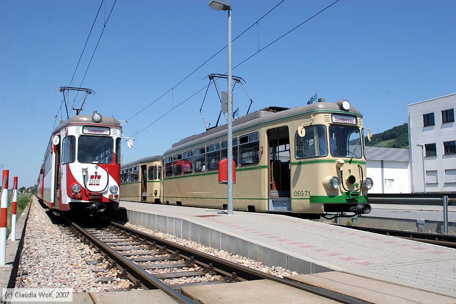 OEG - 358 und 71
/ Bild: oeg358_cw0707150113.jpg
