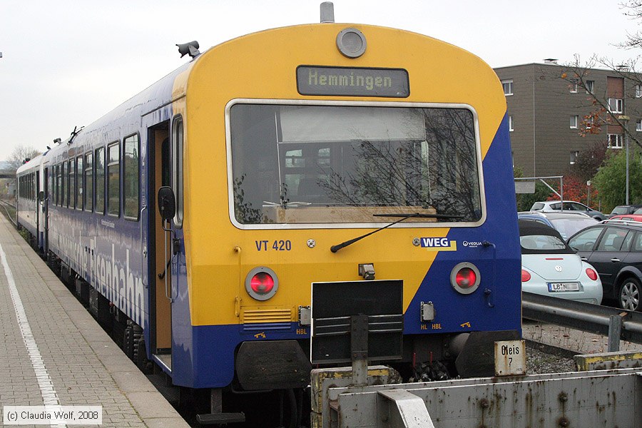 Württembergische Eisenbahngesellschaft - VT 420
/ Bild: wegvt420_cw0810240165.jpg