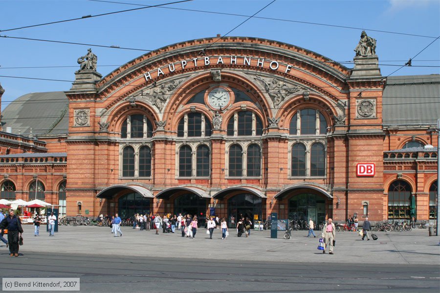 Bremen Hauptbahnhof
/ Bild: bfbremenhbf_bk0708250100.jpg