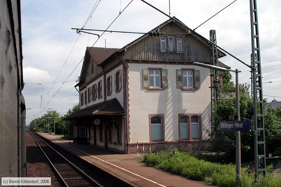 Bahnhof Ettlingen West
/ Bild: bfettlingenwest_bk0606050018.jpg