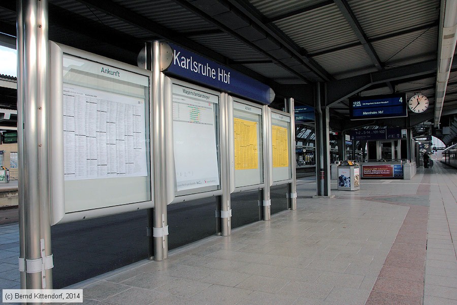 Karlsruhe Hauptbahnhof
/ Bild: bfkarlsruhehbf_bk1401070020.jpg