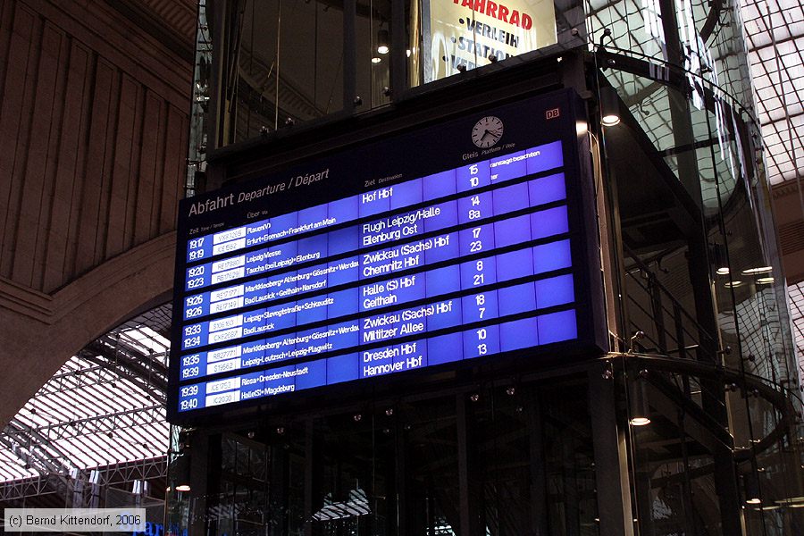 Leipzig Hauptbahnhof
/ Bild: bfleipzighbf_bk0605140338.jpg