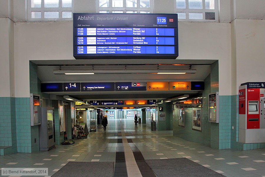 Schwerin Hauptbahnhof
/ Bild: bfschwerinhbf_bk1402260012.jpg