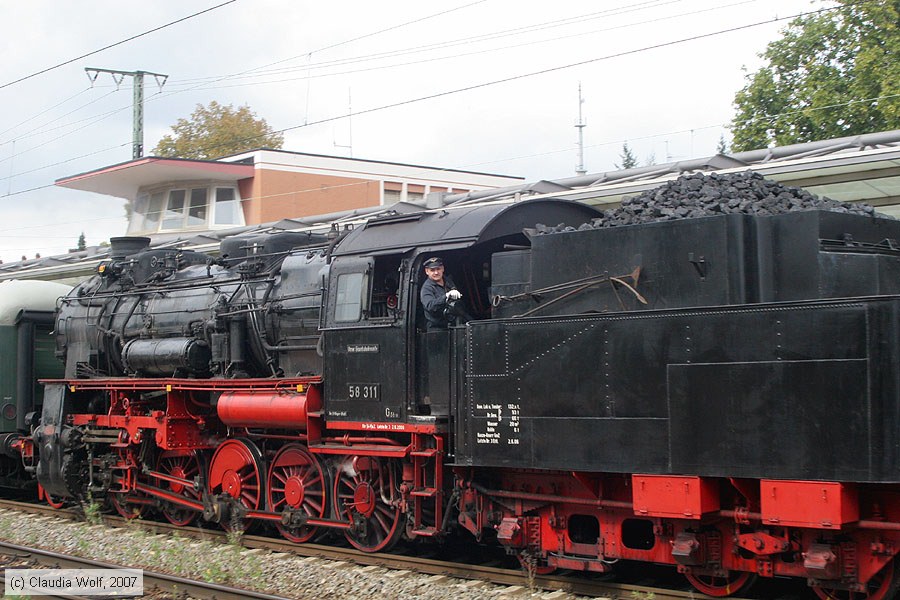 Ulmer Eisenbahnfreunde - 58 311
/ Bild: uef58311_cw0709080015.jpg
