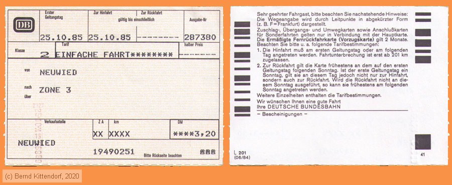 Deutsche Bundesbahn - Fahrkarte
/ Bild: db_fk19851025zoda3.jpg